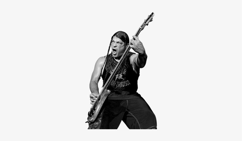 Robert Trujillo Black And White, transparent png download