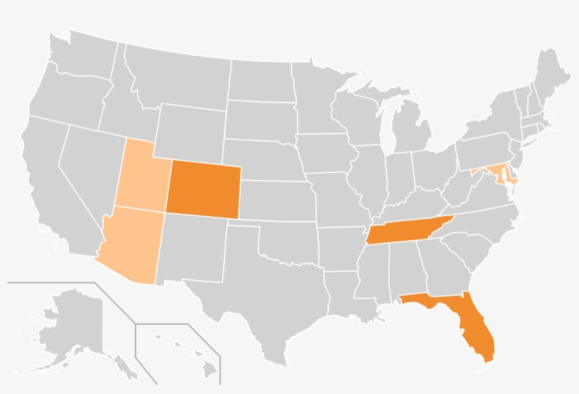 Boston Tea Party Ballot Access Locator Map, 2008 - Navajo Nation On Map, transparent png download