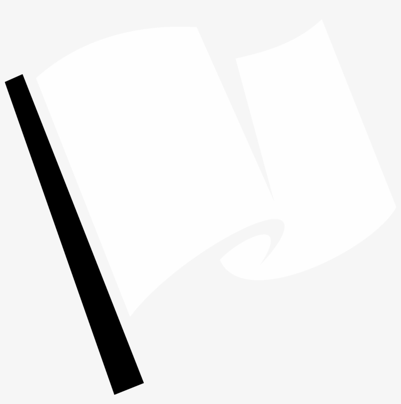 Medium Image - White Flag Vector Png, transparent png download