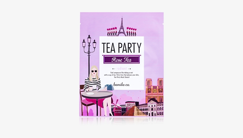 Tea Party Mask Sheet, transparent png download