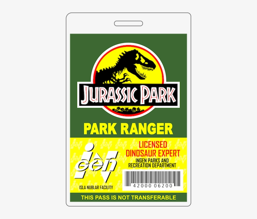 Park Ranger - Nublar - Jurassic World Dinosaur Jurassic Park Edible, transparent png download