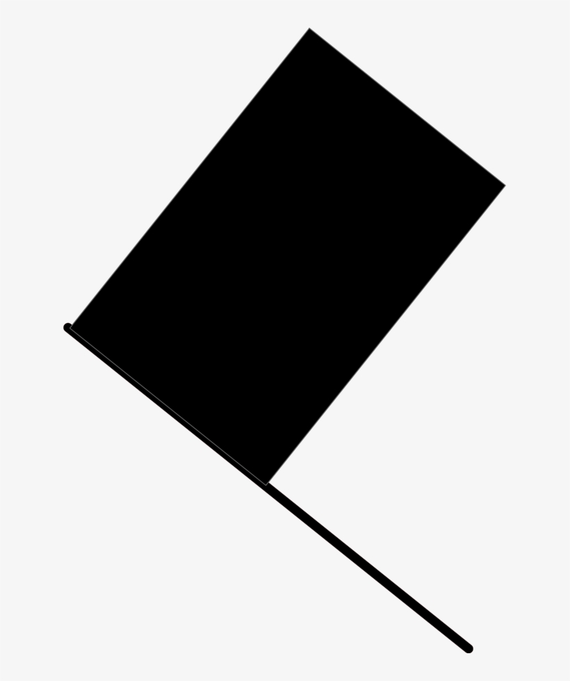 This Free Clipart Png Design Of Black Flag Transparent PNG - 637x900 ...