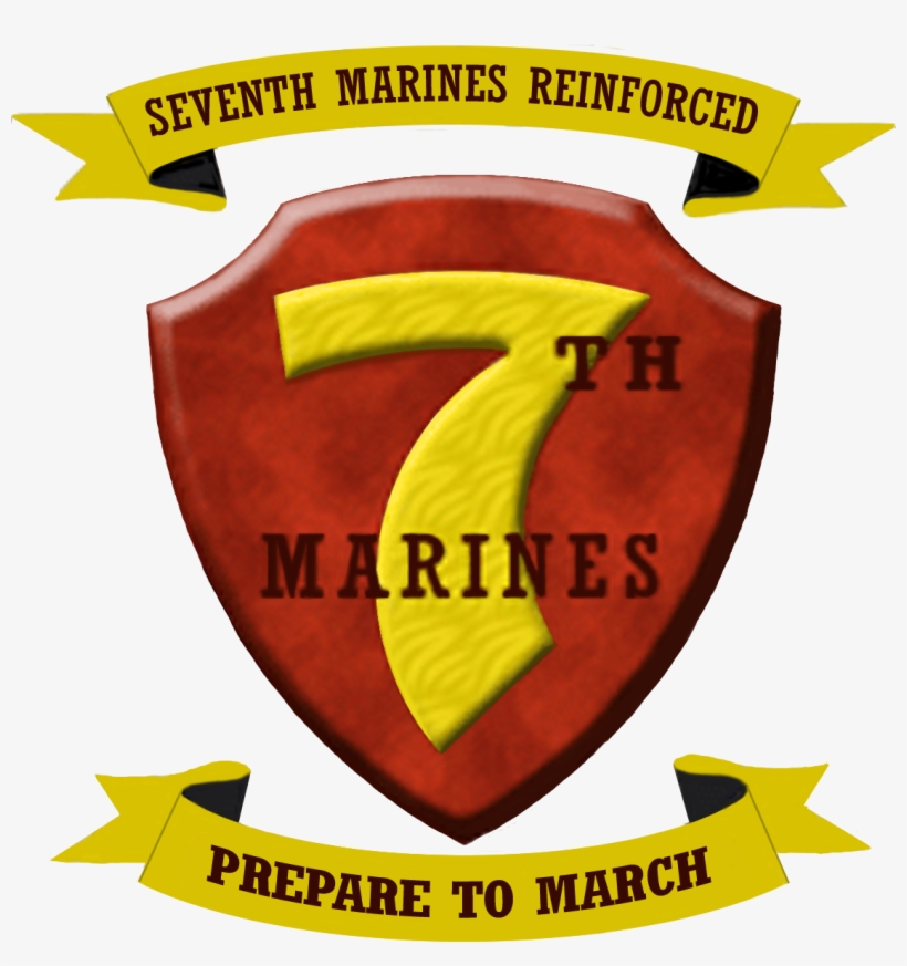 7th Marine Regiment New Logo - 7th Marine Regiment Logo, transparent png download