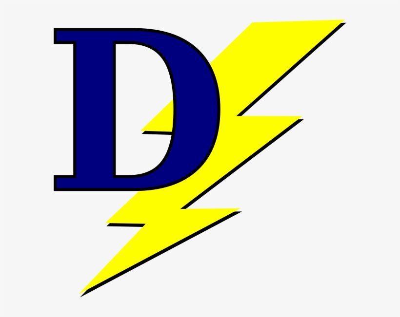 Vector Bolt Lightening - Lightning Bolt And D Logo, transparent png download