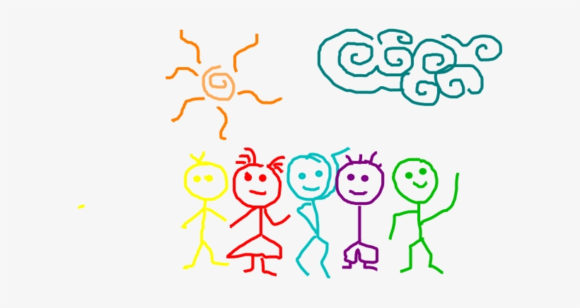 How To Set Use Stick Man Family Clipart, transparent png download