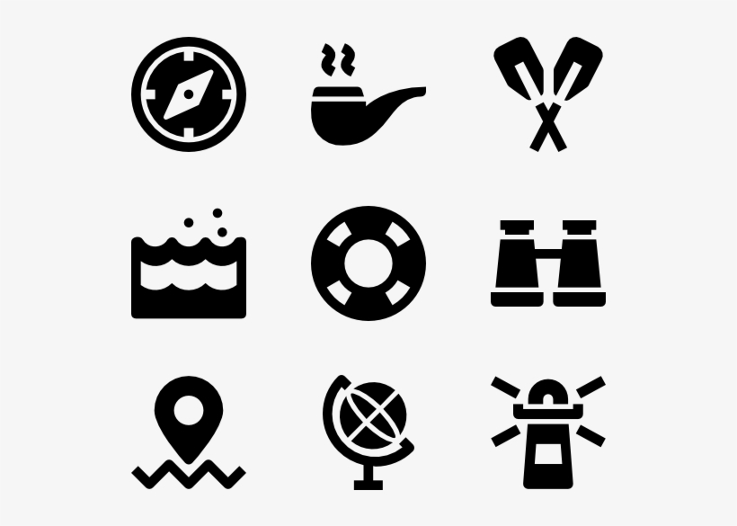 Marine - Recycle Icons, transparent png download