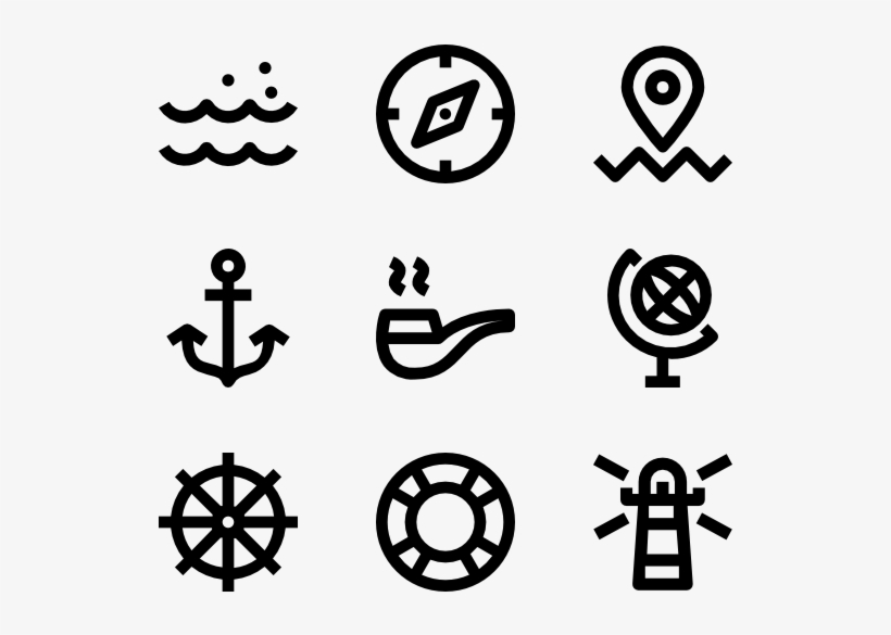 Marine Icons, transparent png download