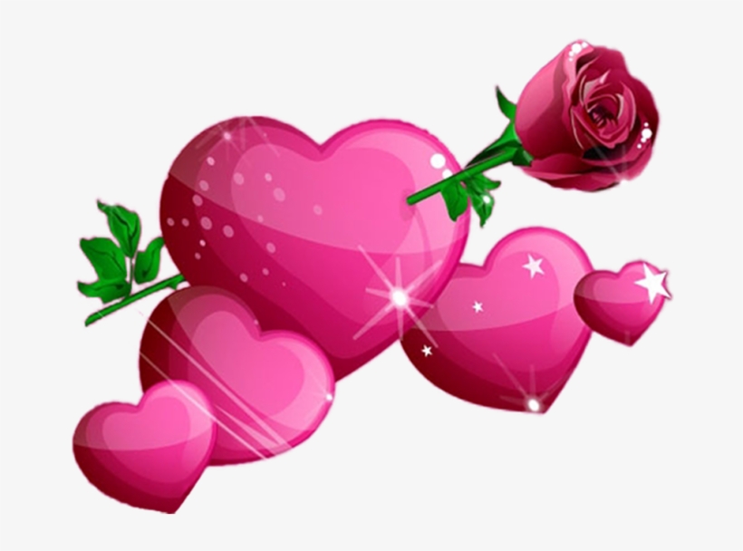 Hearts Clipart Colour Png, transparent png download