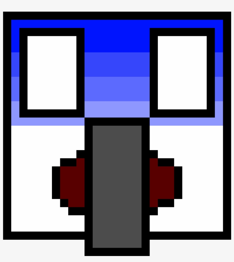 Knalli Omg Discord Emoji - Albert Einstein Pixel Art, transparent png download