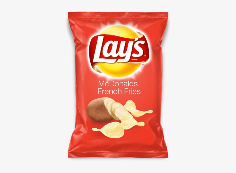 Mcdonalds French Fries Is What I Think Would Be Fabulous - Lays Potato Chips, Salt & Vinegar Flavored - 2.75, transparent png download