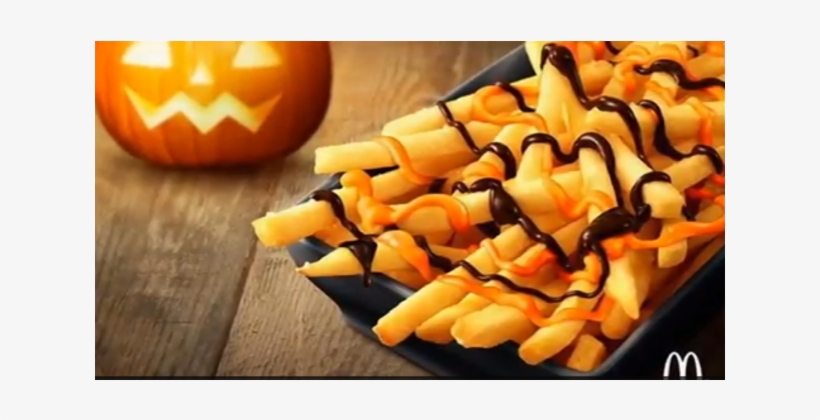 Youtube / Jonathan N - Mcdonalds Pumpkin Chocolate Fries, transparent png download