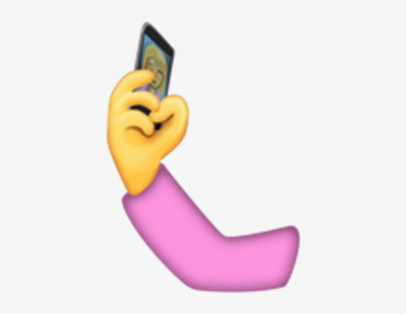 Taking Selfie Emoji - Selfie Emoji Png, transparent png download