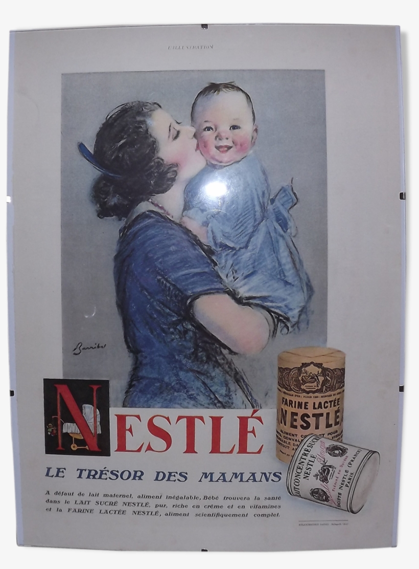 Poster Advertising Paper Nestlé 1930 By Barribal - Advertising, transparent png download