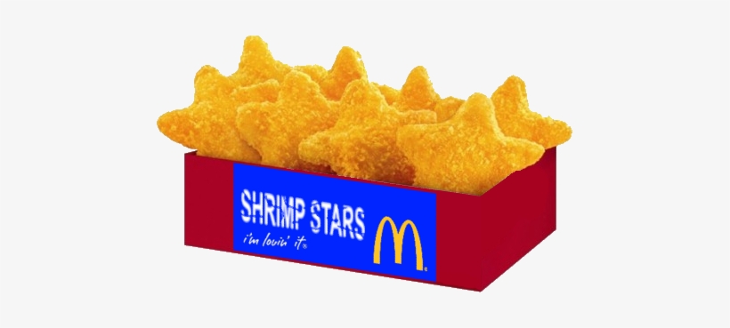 Mcdonald's Shrimp Stars - Shrimp Stars, transparent png download