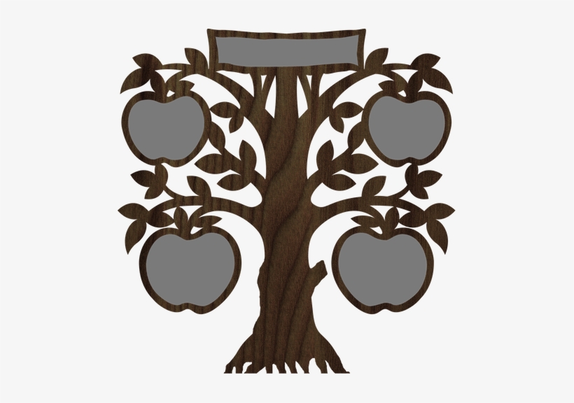 A Custom Mdf Apple Tree Frame With Your Photographs, transparent png download