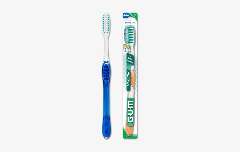 Tooth Brush Gum Microtip Medium, transparent png download