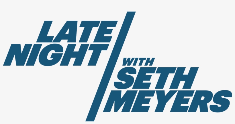 Late Night With Seth Meyers - Late Night Seth Meyers Logo, transparent png download