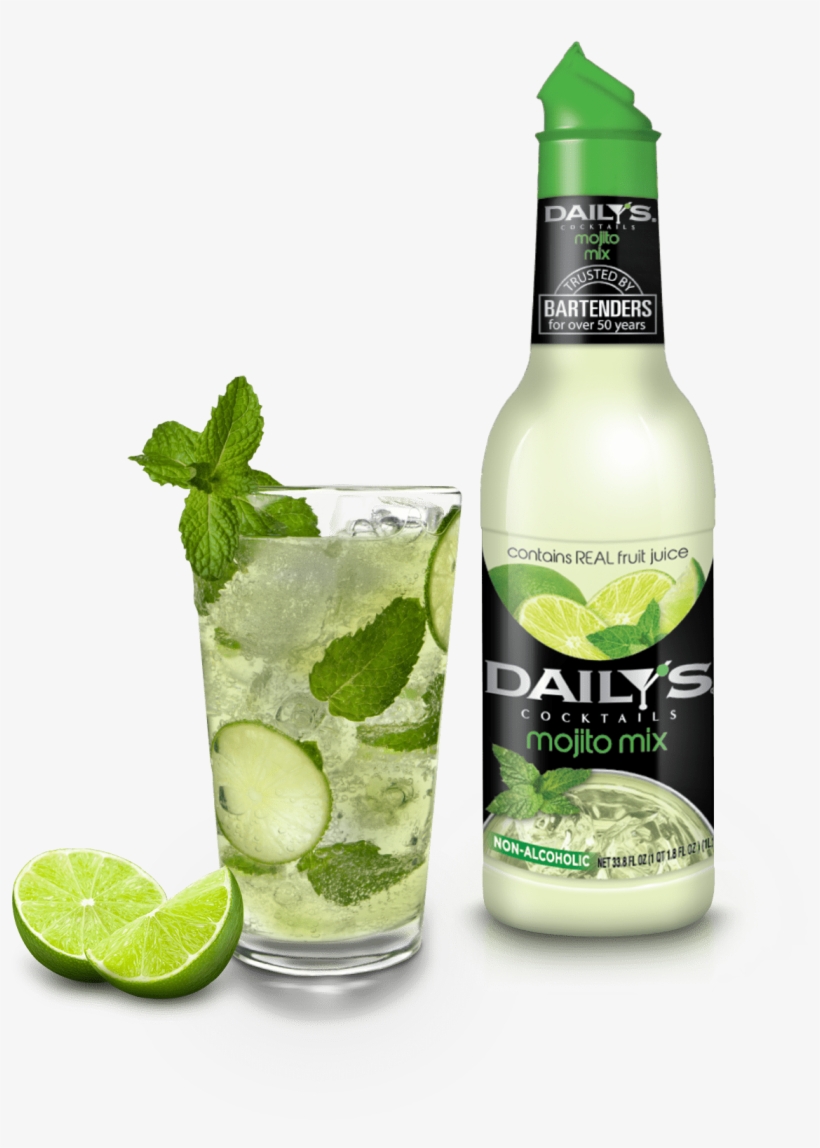 Mojito - Dailys Mixer Daily's Cocktail Mixer Banana 1 Liter, transparent png download