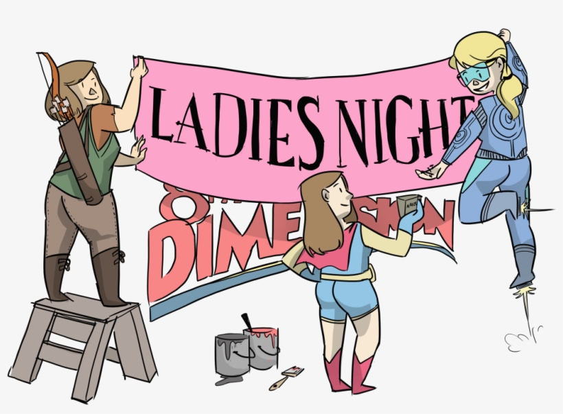 8d Ladies Night Png - 8th Dimension, transparent png download