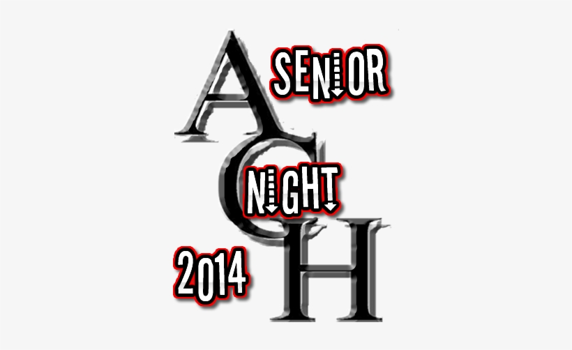 2014 Senior Night - Graphics, transparent png download