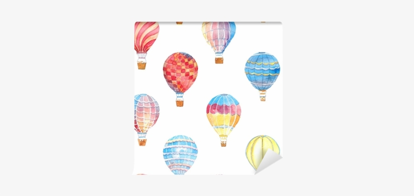 Watercolor Hand Drawn Illustration Seamless Pattern - Watercolor Painting, transparent png download