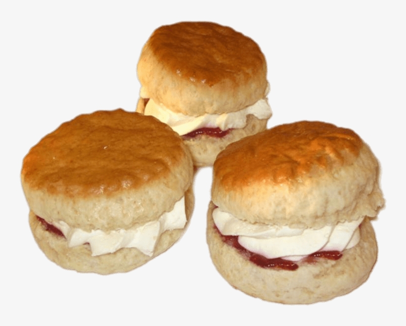 Scones Cream And Jam - Scones And Jam Png, transparent png download