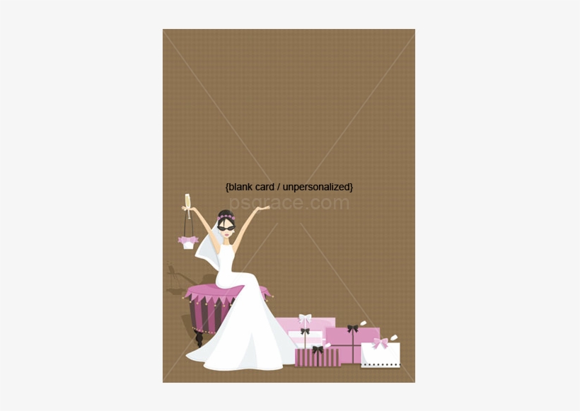 Bridal Shower Invite Blank, transparent png download