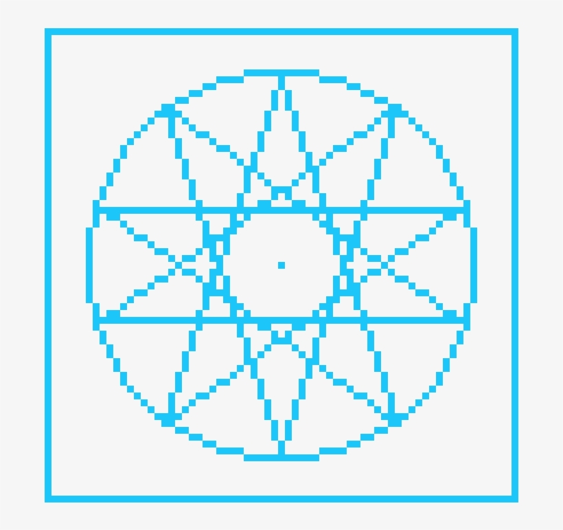 Double Pentagram - 10 Sided Star, transparent png download