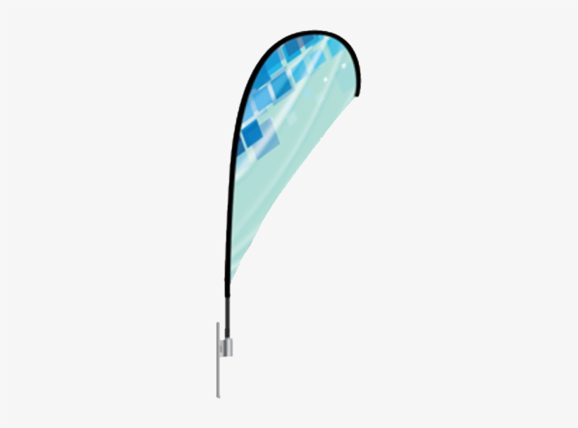 Teardrop Flag Banners - Flag, transparent png download