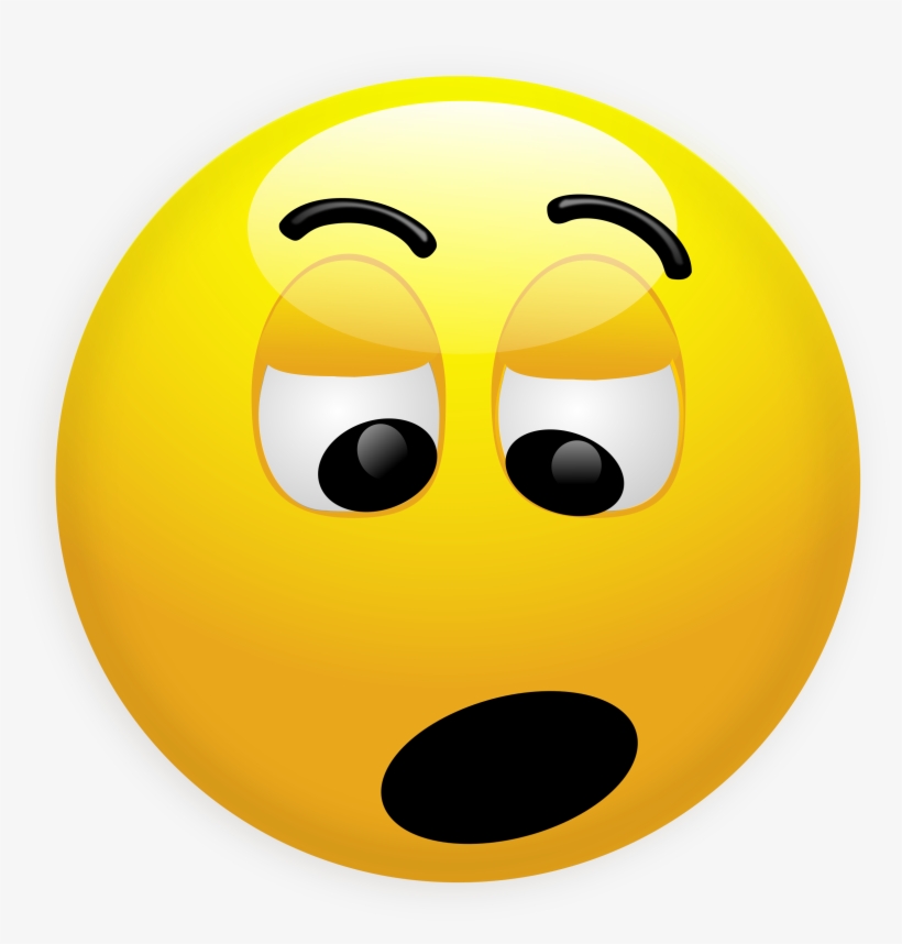 Smiley Png - Smiley Bored, transparent png download
