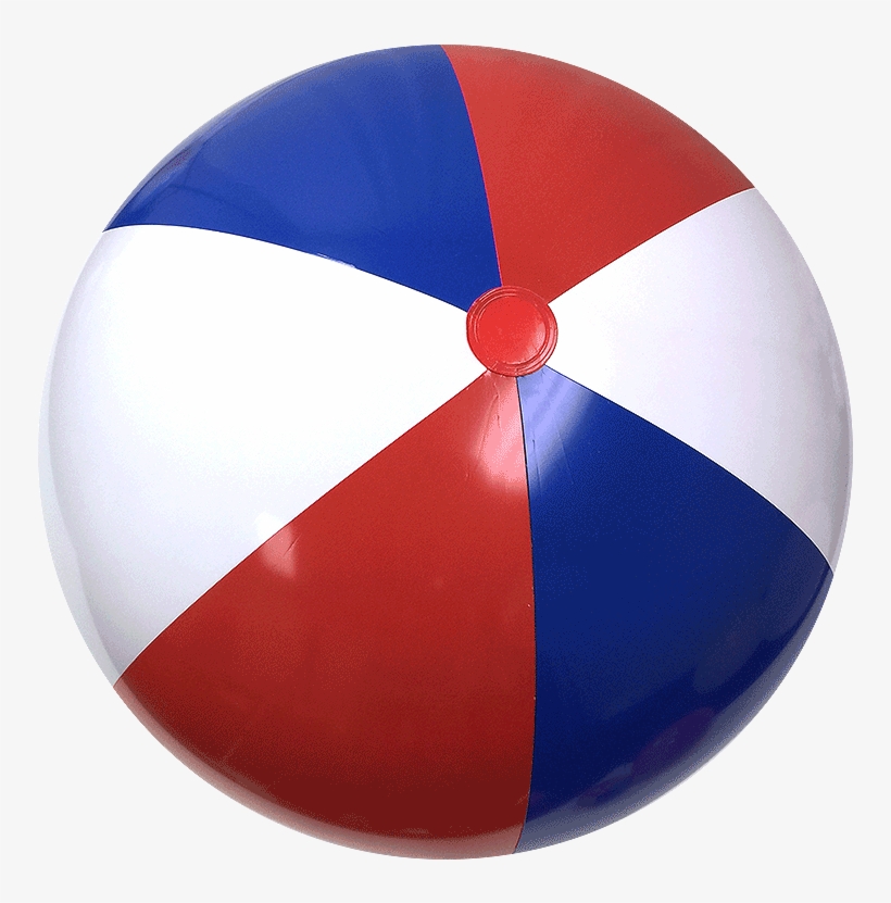 Red And Blue Beach Balls, transparent png download