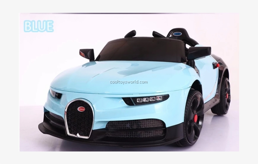 Kids Ride On Car Electric Bugatti *usb *dual Battery - Electric Car, transparent png download