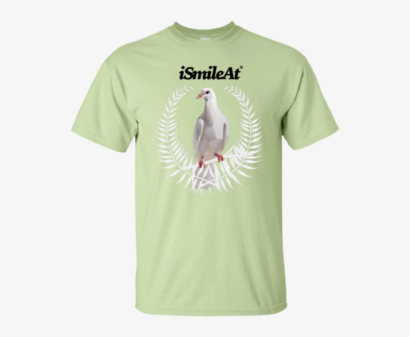 White Dove I Smile At - T-shirt, transparent png download
