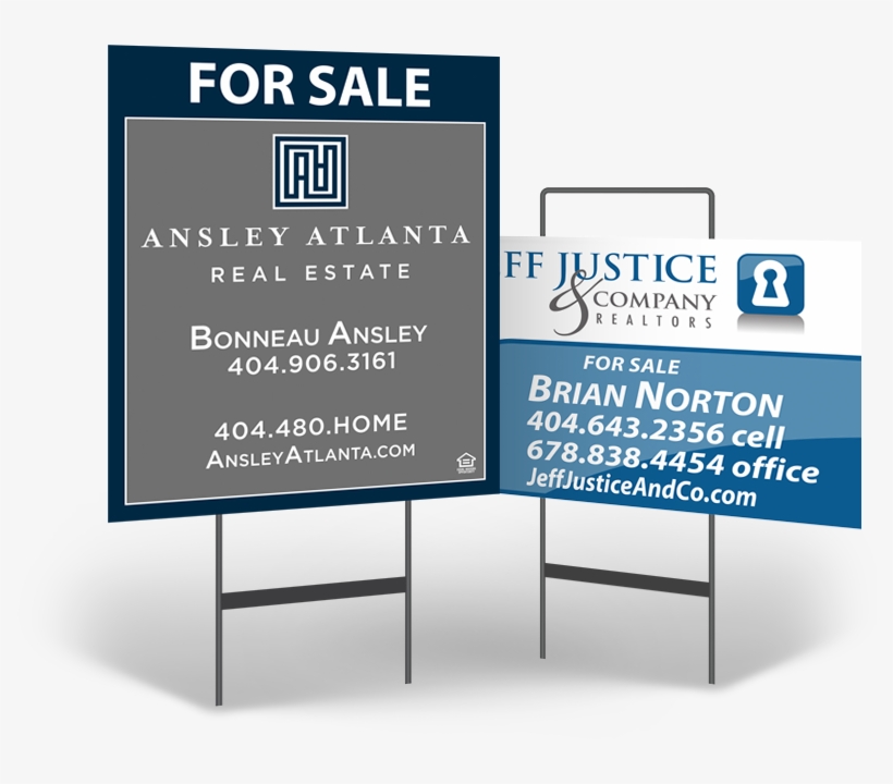 Yard Signs - Ansley Atlanta Real Estate Sign, transparent png download