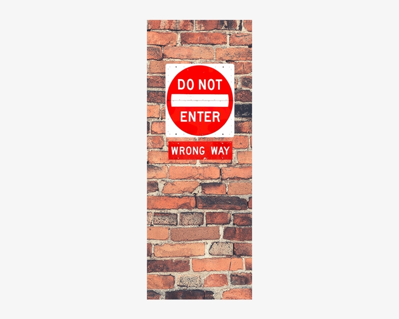 Do Not Enter Door Mural Urban Eazywallz - Mural, transparent png download