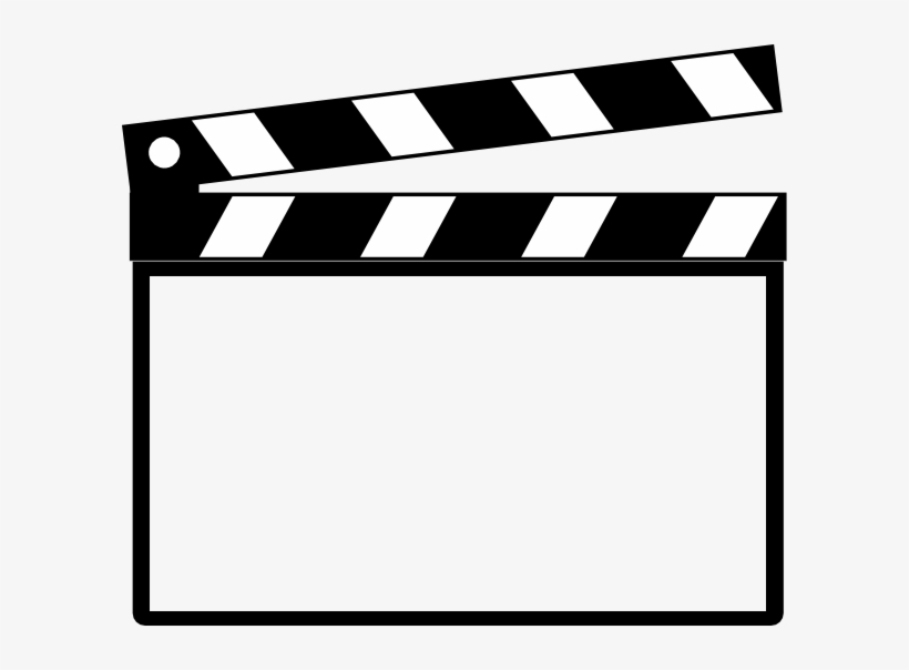 Clapperboard Moldura - Download - 4shared - Thel Produ - Claqueta De Cine Png, transparent png download