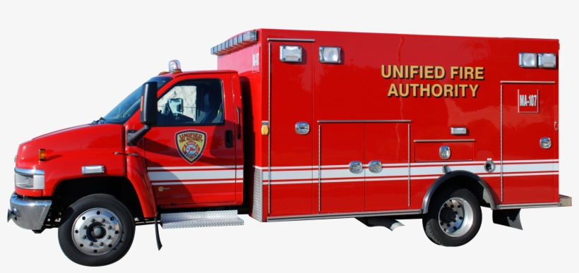 Ambulance, Firefighter, Fire Trucks, Ems, Firefighter - Engine 911 Unified Fire Authorty, transparent png download