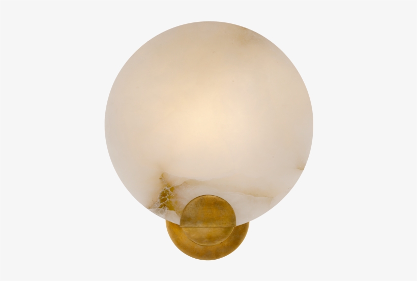Iveala Single Sconce - Aerin Iveala Single Sconce, Alabaster, transparent png download