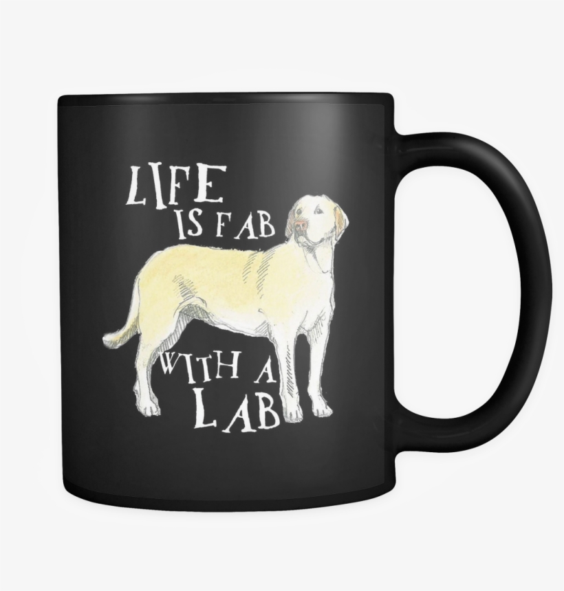 Labrador Mug - I M Just Here For The Savasana, transparent png download