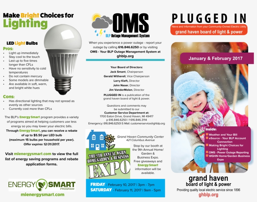 January/february 2017 Plugged In Newsletter - Real Estate, transparent png download
