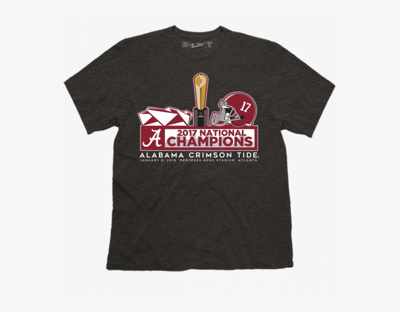 Alabama Crimson Tide 2017 National Champions - Alabama Crimson Tide Football, transparent png download