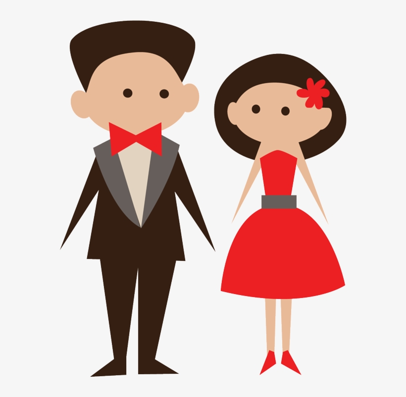 Wedding Illustration Crowd, transparent png download