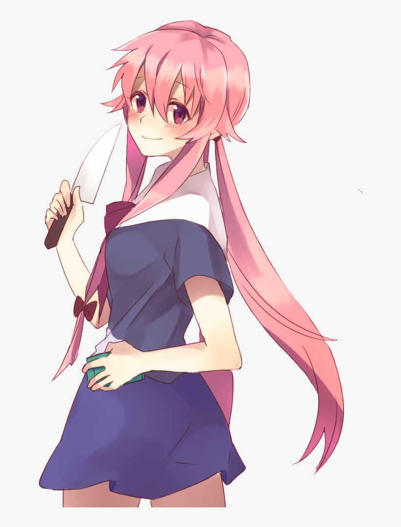 Tumblr Static - Yuno Gasai, transparent png download