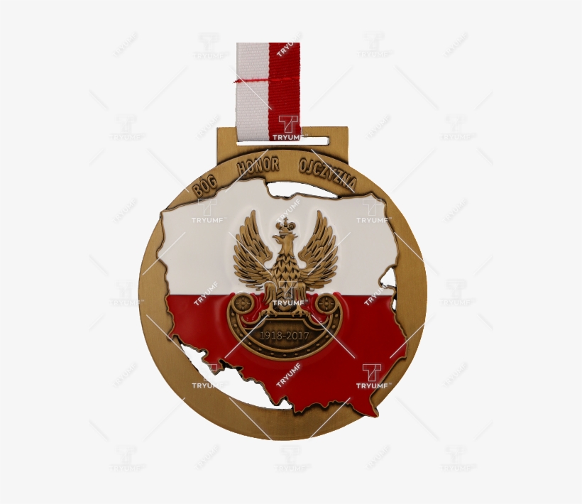 God Honor The Homeland Poles Military Contingent Latvia - Emblem, transparent png download