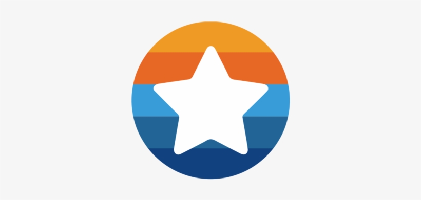 Star Rect - Emblem, transparent png download