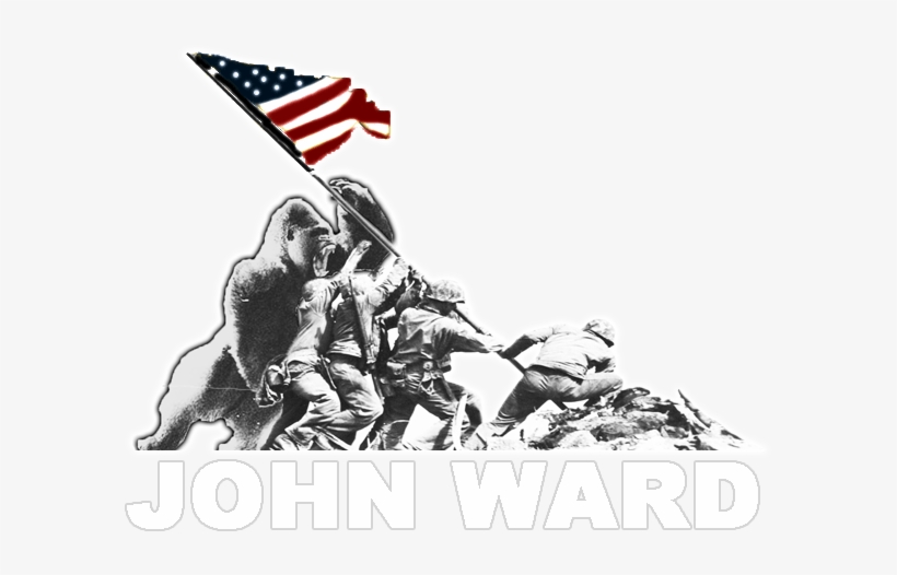 Thank You, And Some Notes For World Champions - Iwo Jima Flag Raising, transparent png download