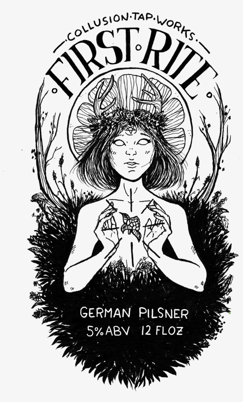 Beer Label For Collusion Tap Works - Illustration, transparent png download