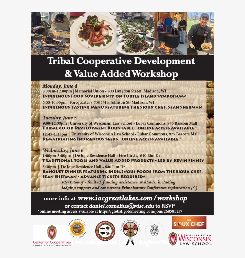 Tribal Cooperative Development And Value Added Workshop - Indigenous Foods Menu, transparent png download