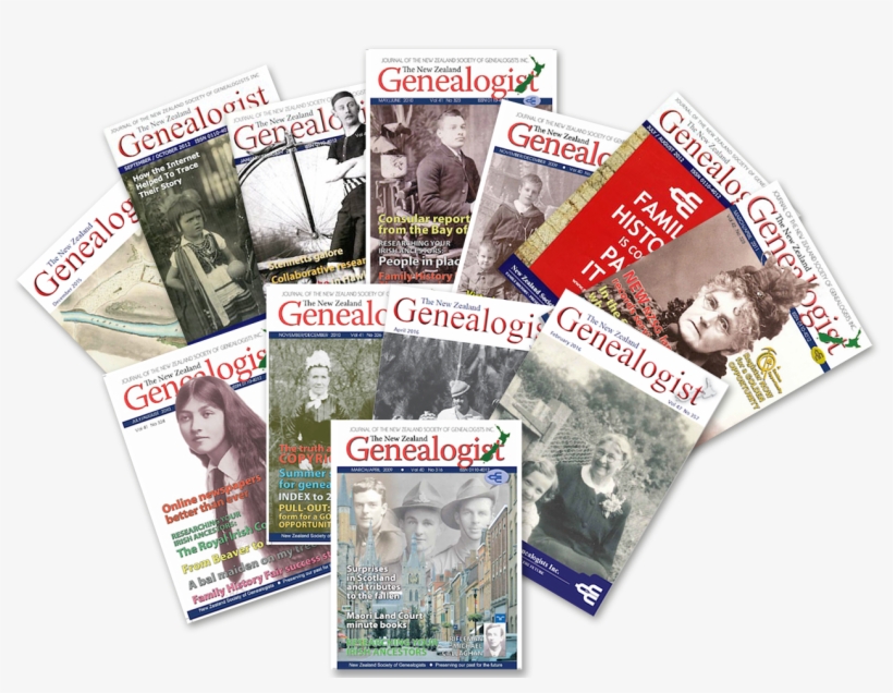 The New Zealand Genealogist - Magazine, transparent png download