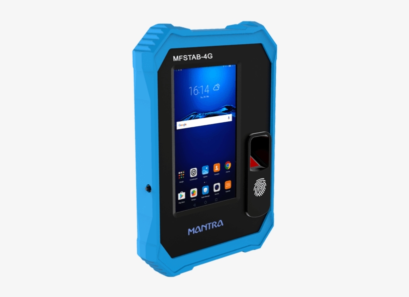 Integrated Fingerprint Biometric Machine - Mantra Mfstab Biometric Machine, transparent png download